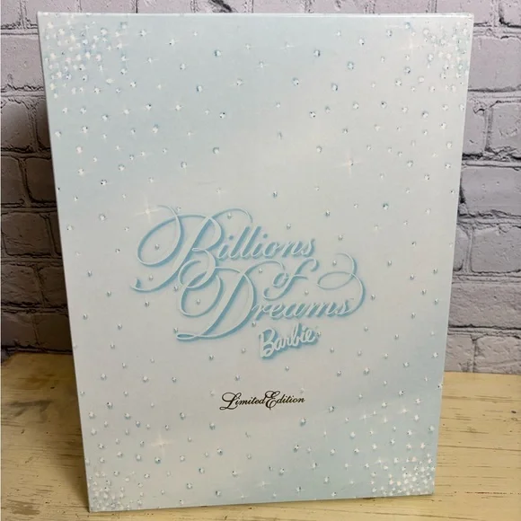 Vintage 1997 Limited Edition Mattel Billions Of Dreams Barbie Doll No. 17641 NEW - Picture 6 of 7